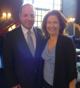 Uri Reznick and Julie Kohner.